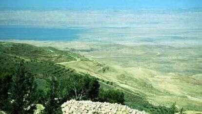 הנוף מהר נבו. | גטי אימג'ס