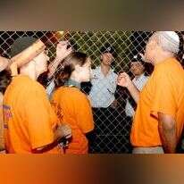 כוחות הביטחון מכתרים את כפר־מימון, 2005. | פלאש 90