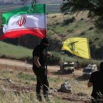 פעילי חיזבאללה בגבול ישראל- לבנון. | איי.פי פעילי חיזבאללה בגבול ישראל- לבנון. | איי.פי