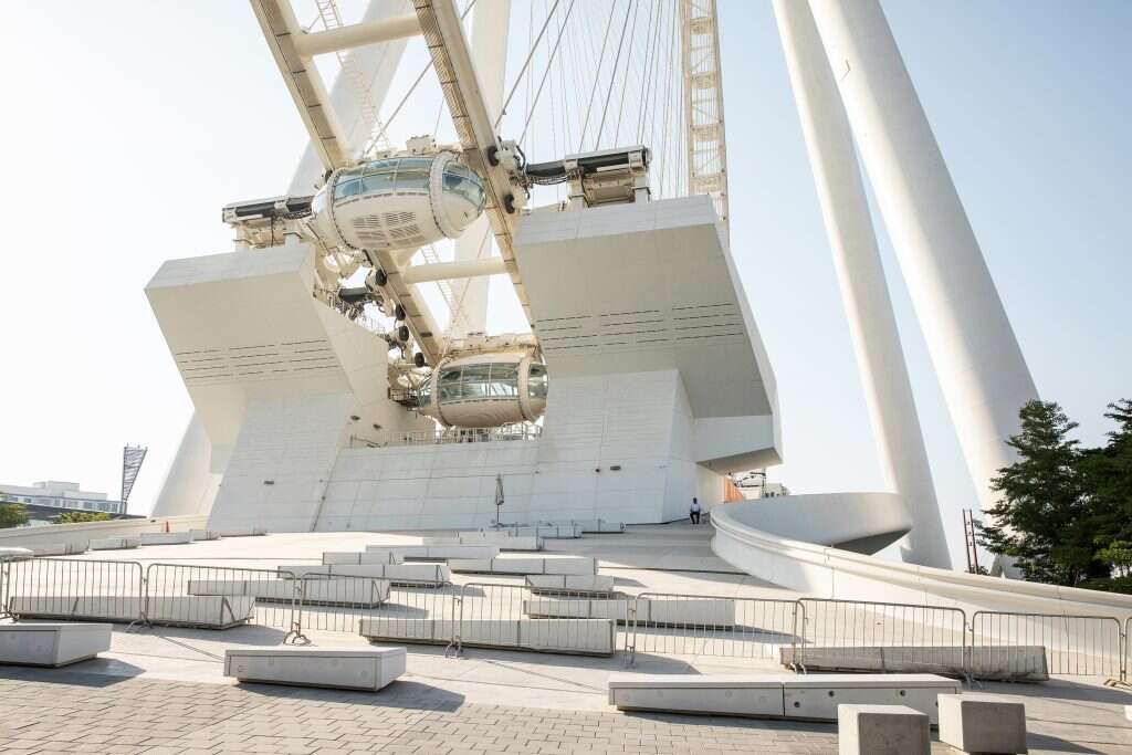 תאים פרטיים לארוחות ערב, לאירועים חברתיים ולמסיבות יוקרה. עין דובאי מלמטה. | אנדריאה דיצ'נסו, הוושינגטון פוסט