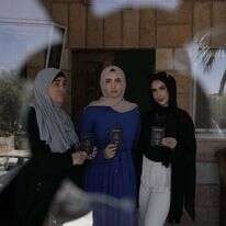 פלסטיניות בעלות דרכון אמריקני. | Majdi Mohammed, AP