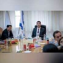 קרעי בהצגת הרפורמה בשוק התקשורת, השבוע. | יונתן זינדל, פלאש 90