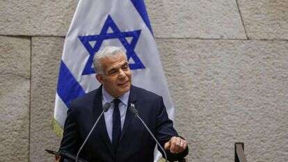 יאיר לפיד בפתיחת הדיונים הסופיים על עילת הסבירות בכנסת. | נועם מושקוביץ, דוברות הכנסת