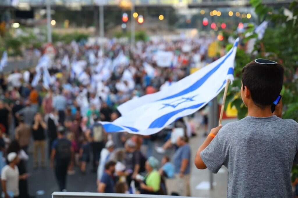 הגפנת הימין בתל אביב, היום. | איתן אלחדז/TPS