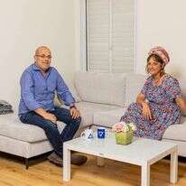 פרופסור אשר כהן ואורלי גולדקלנג. | נעמה שטרן