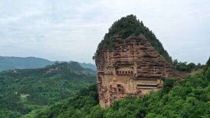 נפגעו מהלחות. מערות מייג'ישאן | גטי אימג'ס