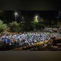 עיר האוהלים בגן סאקר קיץ 2023. | יונתן זינדל, פלאש 90