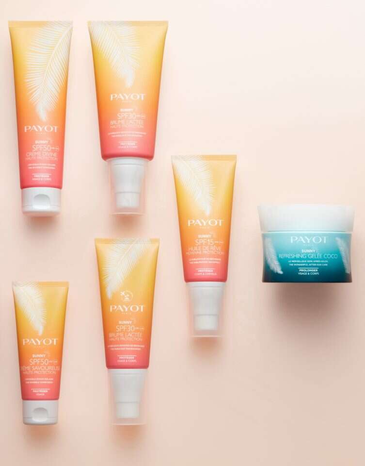 PAYOT SUNNY spf50 הגנה לפנים  creme savoureuse invisible sunscreen 50מל. | יחצ חול