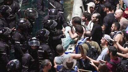 עימותים באיילון. | אבשלום ששוני פלאש 90