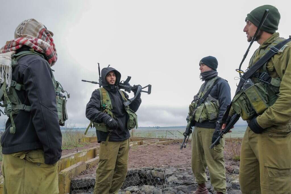 חיילי מילואים ברמת הגולן, אילוסטרציה. | מיכאל גלעדי, פלאש 90