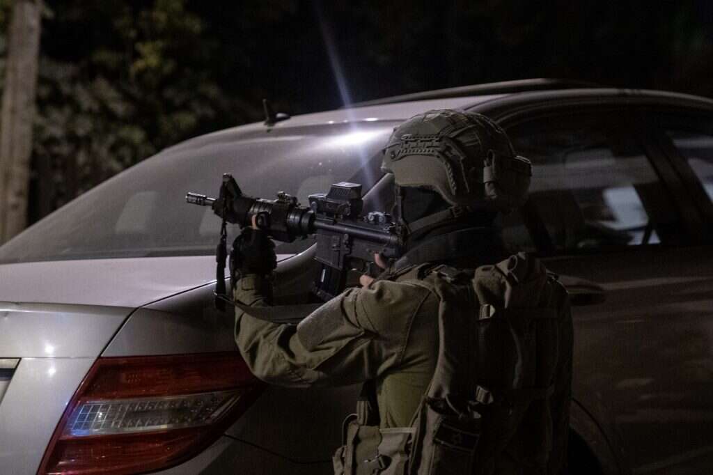 לוחמי צה"ל במבצע המעצרים הלילה. | דובר צה"ל לוחמי צה"ל במבצע המעצרים הלילה. | דובר צה"ל