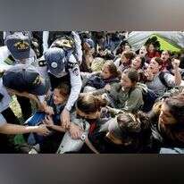 פינוי אחת העליות לחומש, 2007. | נתי שוחט, פלאש 90