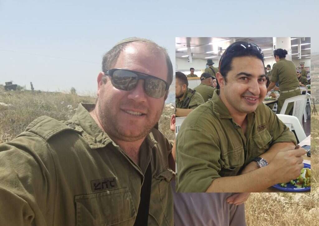 אורי (משמאל) ועדי. | באדיבות המצולמים