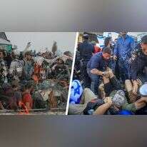 מימין: מפגינים נגד הרפורמה בעימותים עם שוטרים, השבוע | משמאל: מפגינים נגד ההתנתקות בכפר־דרום. | נועם ריבקין - פלאש 90