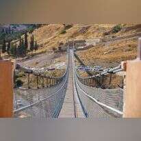 הגשר התלוי בירושלים. | אליהו ינאי - עיר דוד