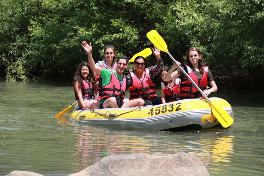 רפטינג נהר הירדן