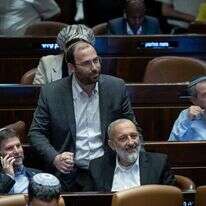 חברי הכנסת רוטמן, דרעי וסמוטריץ'. | יונתן זינדל, פלאש 90