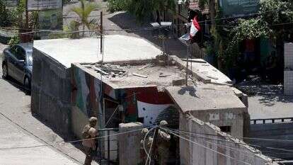 מחנה הפליטים עין אל־חילווה, השבוע. | איי.אף.פי