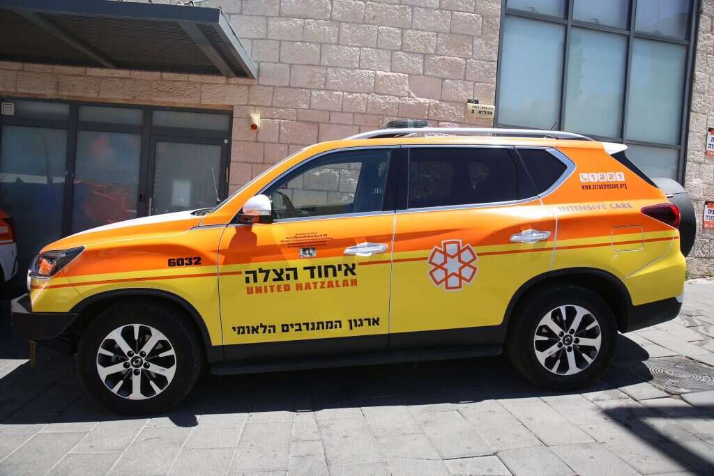 רכב החירום לזכר בנות משפחת די הי"ד. | דוברות איחוד הצלה