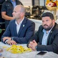 ח"כ אלמוג כהן וח"כ יצחק קרויזר, עוצמה יהודית. | פלאש 90