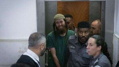 אלישע ירד מובא לדיון בבית המשפט, היום. | חיים גולדברג, פלאש 90