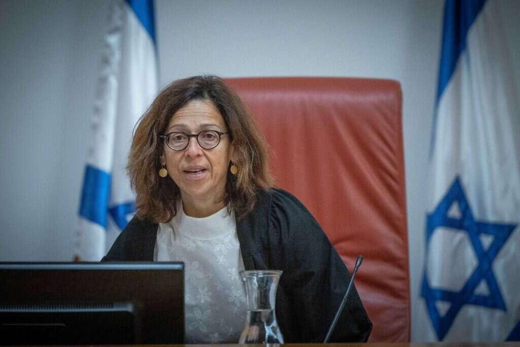 שופטת בית המשפט העליון רות רונן. | יונתן זינדל - פלאש 90