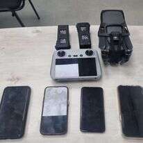 הרחפן באמצעותו תכננו העבריינים לחסל את יריבם. | דוברות המשטרה