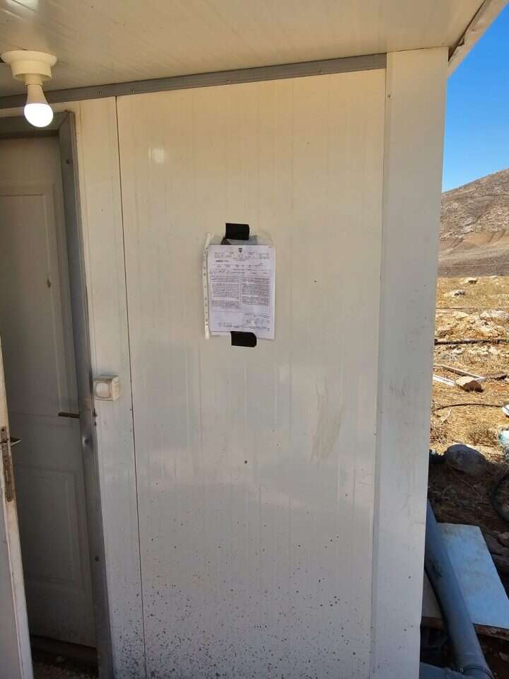 צו ההריסה במאחזים בבנימין. | אריאל אטינגר