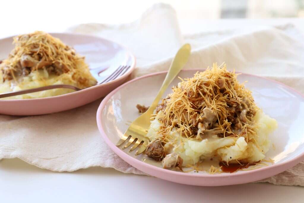 תבשיל פרגית על פירה. | אפרת ליכטנשטט