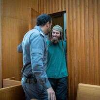 אלישע ירד בבית המשפט, הבוקר. | יונתן זינדל, פלאש 90