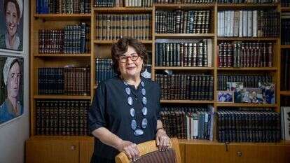 הרבנית מלכה בינה. | חיים גולדברג, פלאש 90 הרבנית מלכה בינה. | חיים גולדברג, פלאש 90