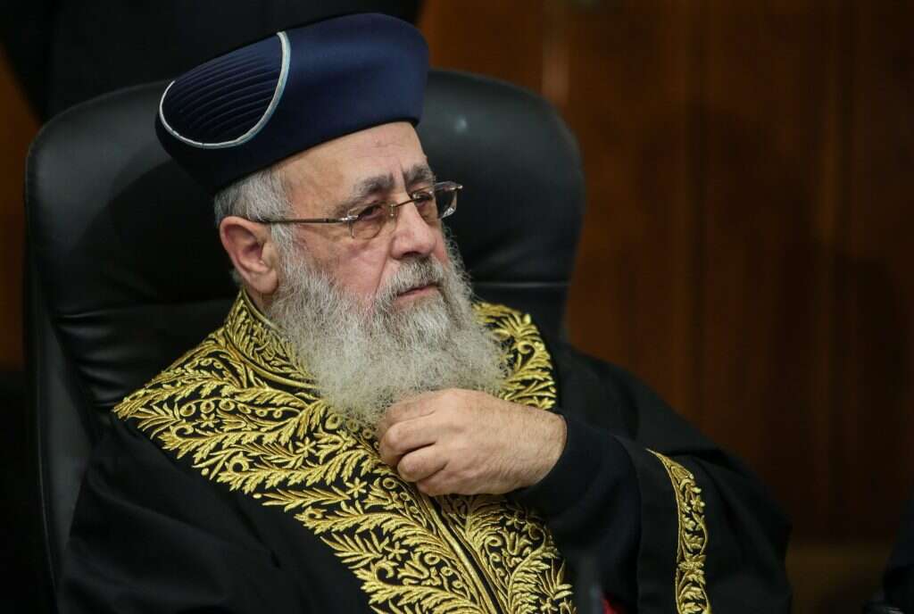 הרב יצחק יוסף. | אורן בן חקון