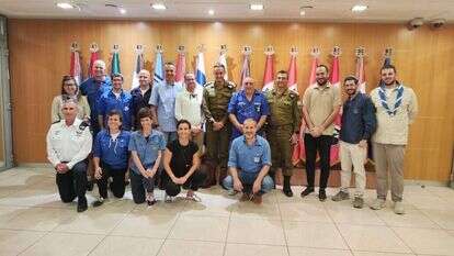 הרמטכ"ל עם ראשי תנועות הנוער הרמטכ"ל עם ראשי תנועות הנוער