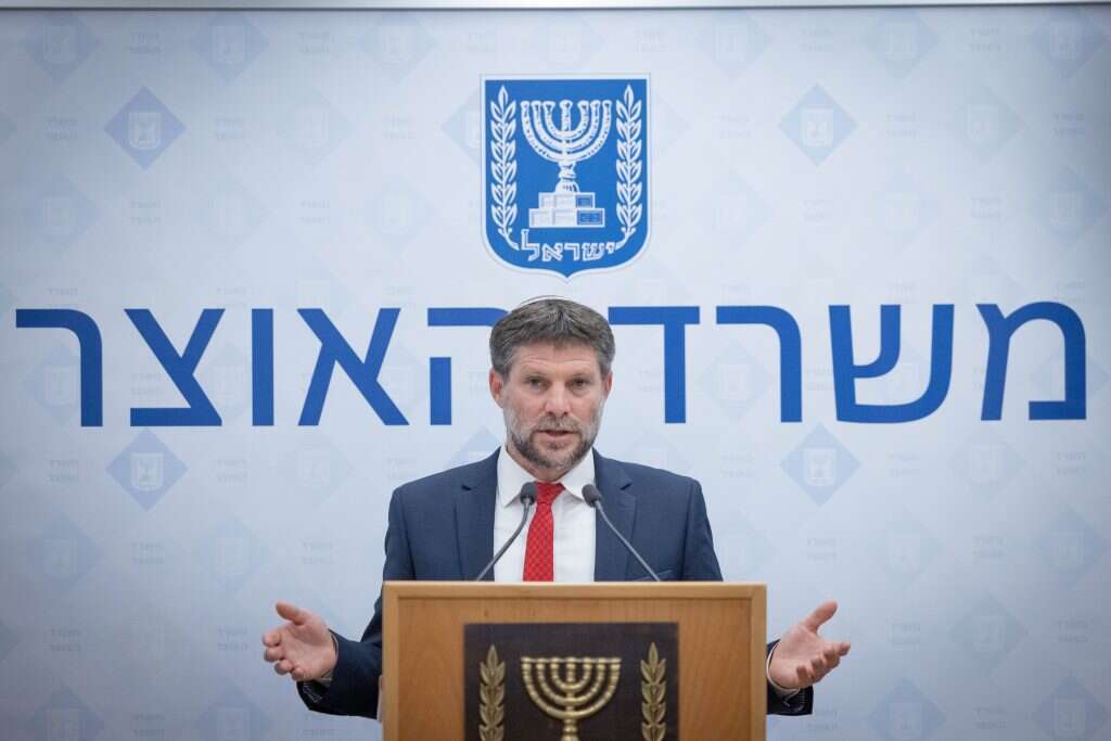 שר האוצר בצלאל סמוטריץ'. | Chaim Goldberg/Flash90