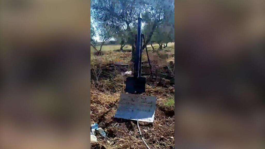 תיעוד הרקטה לפני שיגורה מג'נין, בחודש יוני. | מתוך הרשתות החברתיות תיעוד הרקטה לפני שיגורה מג'נין, בחודש יוני. | מתוך הרשתות החברתיות