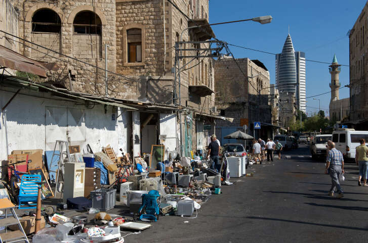 שוק הפשפשים בחיפה. | דורון הורביץ, פלאש 90 שוק הפשפשים בחיפה. | דורון הורביץ, פלאש 90