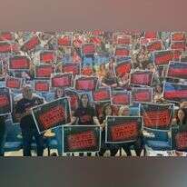 מחאת עובדי אוניברסיטת אריאל באוגוסט 2022. | טנא תקשורת