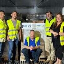 הציוד הרפואי שהועבר לאוקראינה