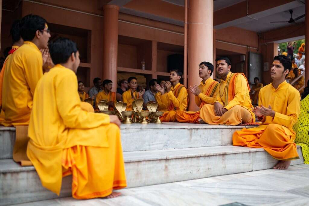 מנזר בהודו. | מאור קינסבורסקי/פלאש90
