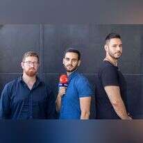 מימין לשמאל: שגיא אלמוג כהן, יונתן וייס ועתי שלו. | יוסי אלוני