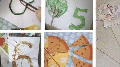 לימוד מספרים ביצירה. | תמר הקר