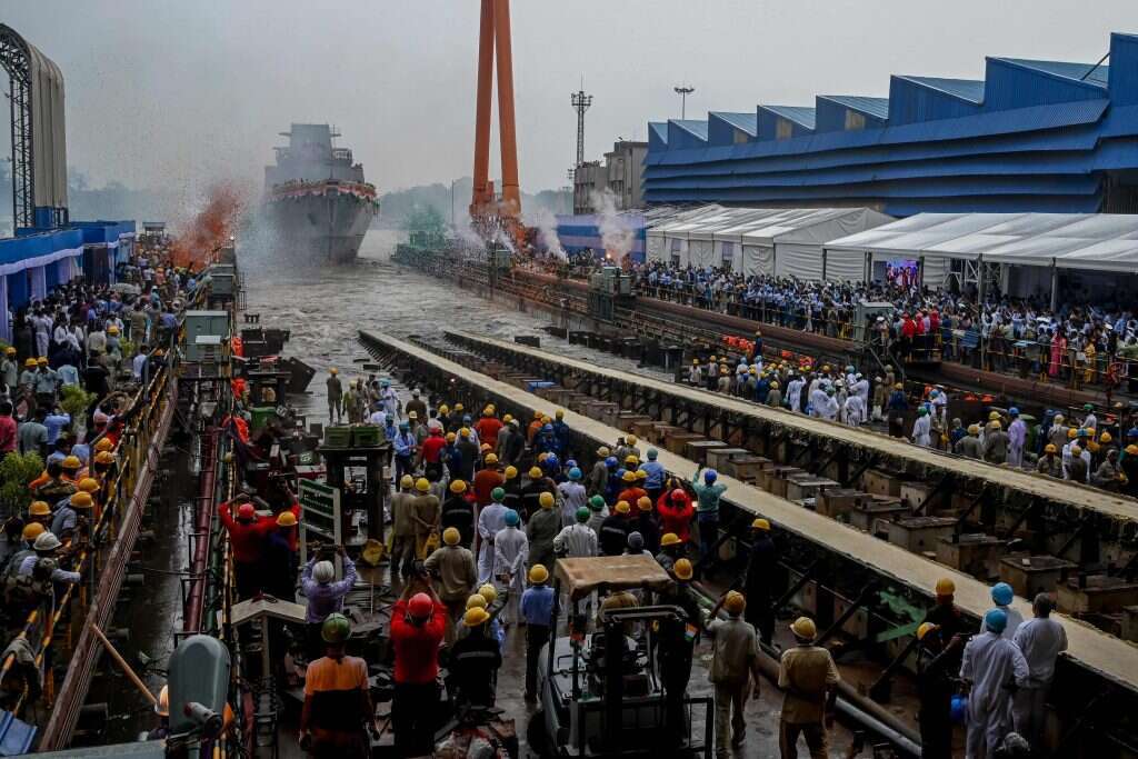 הנמל בקלקוטה, הודו. | AFP