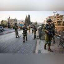 כוחות צה"ל בזירת הפיגוע בחווארה. | פלאש 90