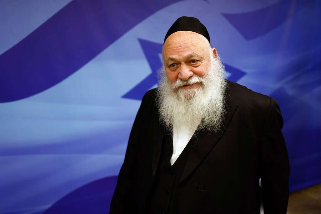 שר הבינוי והשיכון, יצחק גולדקנופף. | EPA