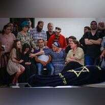 משפחתה של בת שבע נגרי הי"ד בהלווייה. | חיים גולדברג - פלאש 90