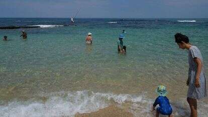 חוף הים בקיסריה. | מיכאל גלעדי - פלאש 90