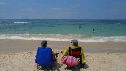 חוף הים בקיסריה. | מיכאל גלעדי - פלאש 90