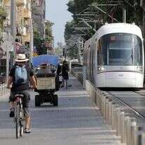 הרכבת הקלה בגוש דן. | EPA