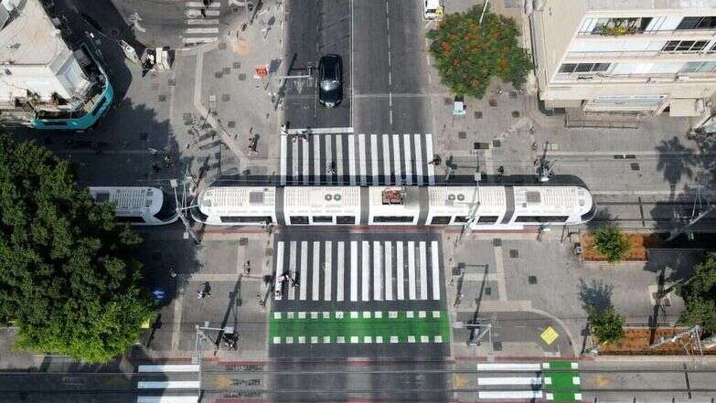 הרכבת הקלה בגוש דן | AFP