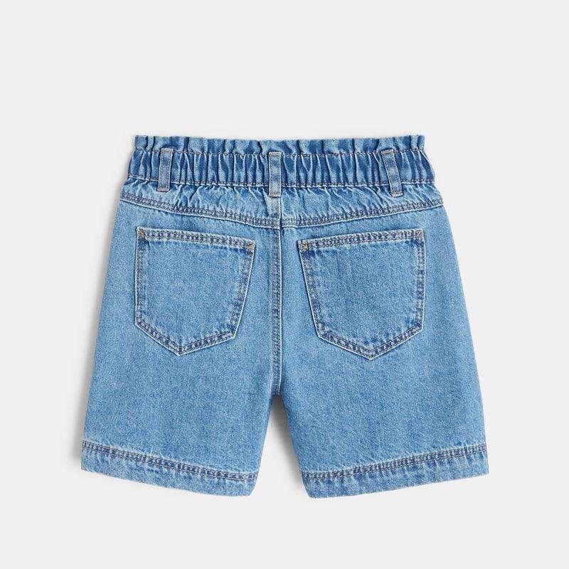 OKAIDI מכנסי ג'ינס קצרים לילדות. מחיר: 119 שקלים לפני הנחה. | יונתן לויניתן
